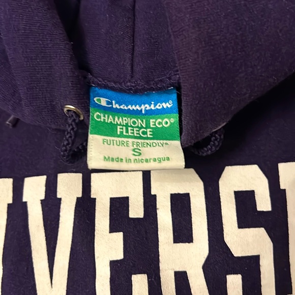 Sweat-shirt vintage Champion of the Christian University of Texas - Picture 3 of 3